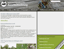 Tablet Screenshot of naturbeobachtung.de